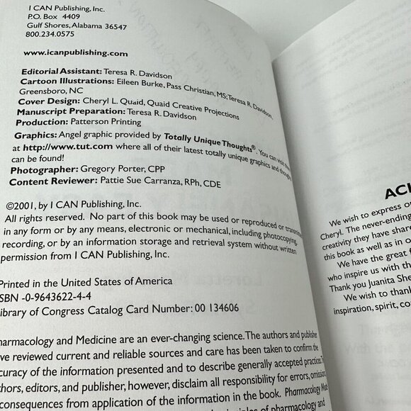 Pharmacology Made Insanely Easy Paperback By Manning Loretta GOOD READ - Picture 8 of 8